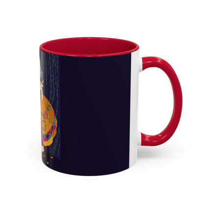 Moonlit Masquerade: The Fairy Queen's Ball Colorful Mug (11oz, 15oz) – Fairy Tale Elegance, Fantasy Charm & Enchanted Style