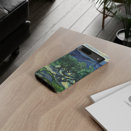Olive Trees by Vincent Van Gogh Phone Cases