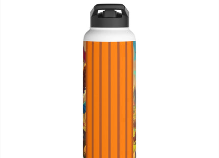 Watchful Guardian Stainless Steel Water Bottle, Standard Lid