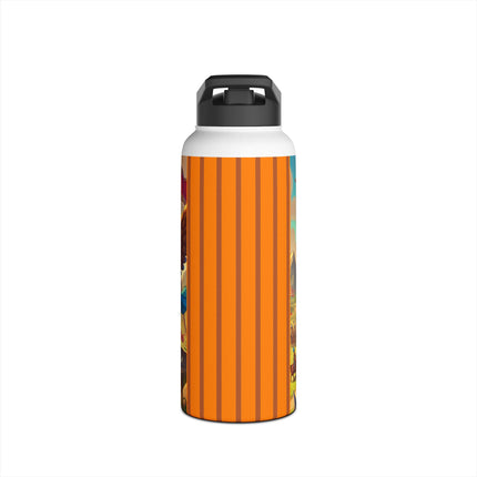 Watchful Guardian Stainless Steel Water Bottle, Standard Lid