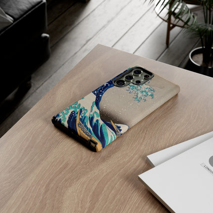 The Great Wave off Kanagawa by Katsushika Hokusai Phone Cases
