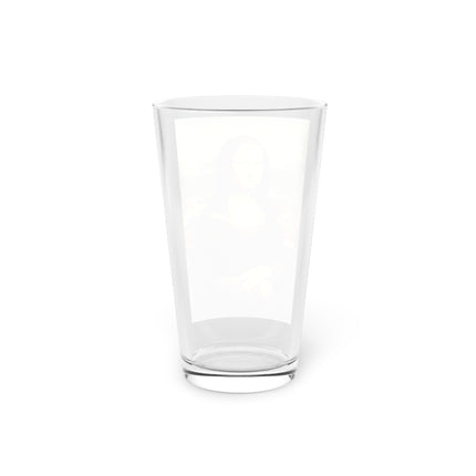 Mona Lisa by Leonardo da Vinci Glass, 16oz
