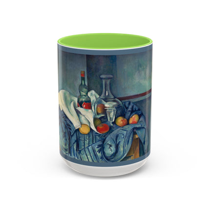 The Peppermint Bottle by Paul Cézanne Colorful Mugs (11oz, 15oz)