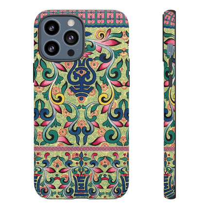 Colorful Flower Pattern by Owen Jones Phone Cases