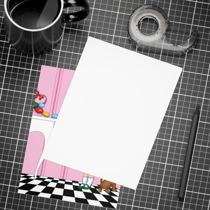 Easter Joy in Deco Hues Postcard Bundles (envelopes included) - Bundles of 10, 30, 50 Pieces