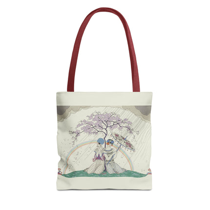 L’Arc-en-Ciel by George Barbier Tote Bag