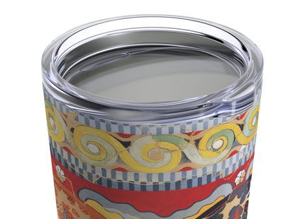 Reproduction of the Shield Frieze by Emile Gilliéron Tumbler 20oz