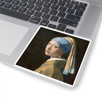 Girl with a Pearl Earring by Johannes Vermeer Kiss-Cut Stickers (4 Sizes)