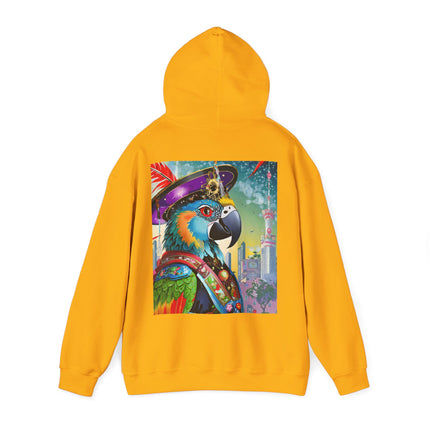 The Parrot Aristocrat – Heavy Blend™ Hooded Sweatshirt