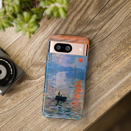 Sunrise by Claude Monet Phone Cases