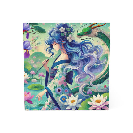 Fairy of the Koi Pond Note Cube