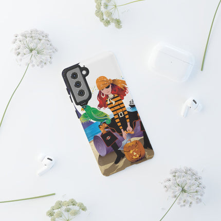 Moonlit Pirate Halloween Phone Cases