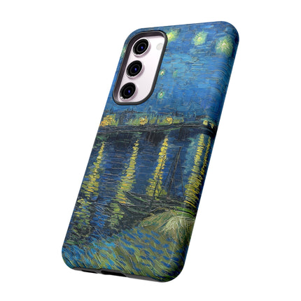 Starry Night Over the Rhone by Vincent Van Gogh Phone Cases