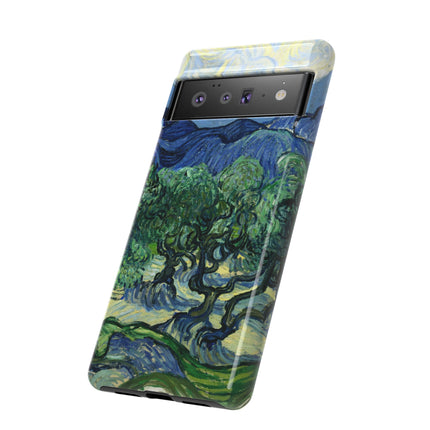 Olive Trees by Vincent Van Gogh Phone Cases