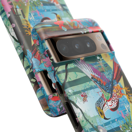 A Colorful Raptor Phone Cases