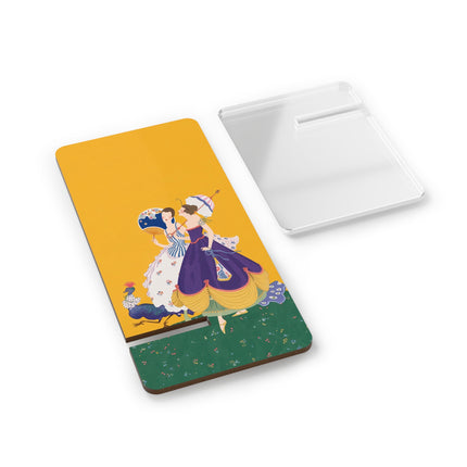 🦚☀️ The Ladies And The Peacock Mobile Display Stand – Art Deco Garden Elegance