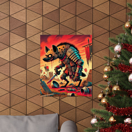 🦴🐾 The Cunning Scavenger Matte Vertical Poster – Survival, Strategy & Dark Fantasy