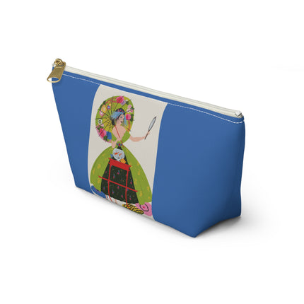 Lady with the Golden Fish Cosmetic Bag – Whimsical Fashion & Playful Fantasy