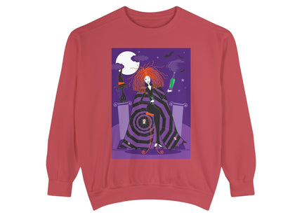 Mystic Elegance Unisex Garment-Dyed Sweatshirt