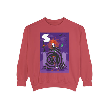 Mystic Elegance Unisex Garment-Dyed Sweatshirt
