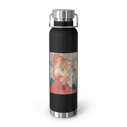 Sur la Route d'Anacapri by Gerda Wegener Copper Vacuum Insulated Bottle, 22oz