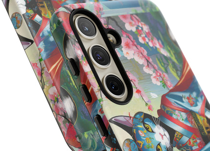Cyberpunk Geisha Phone Cases