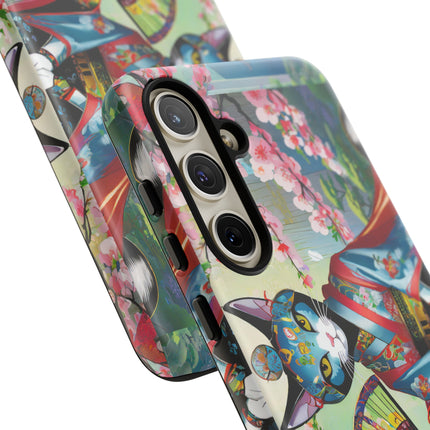 Cyberpunk Geisha Phone Cases