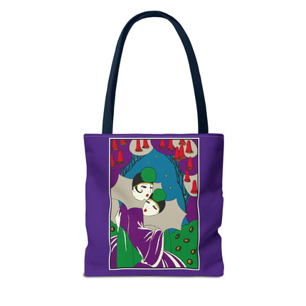 Two Pierrots Tote Bag (AOP)