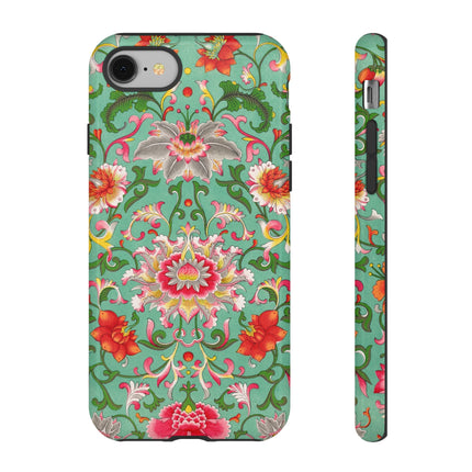 Colorful Floral Pattern by Owen Jones Phone Cases