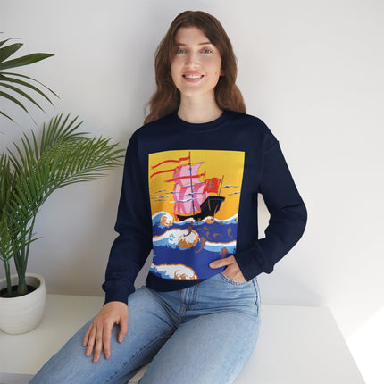 Golden Seas and Whimsical Dreams Heavy Blend™ Crewneck Sweatshirt