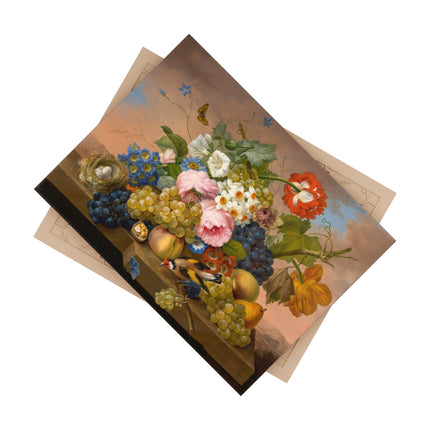 Floral Still Life by Franz Xaver Ceramic Tile