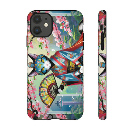Cyberpunk Geisha Phone Cases