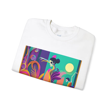 Dance of the Skeleton Ballerinas Unisex Heavy Blend™ Crewneck Sweatshirt