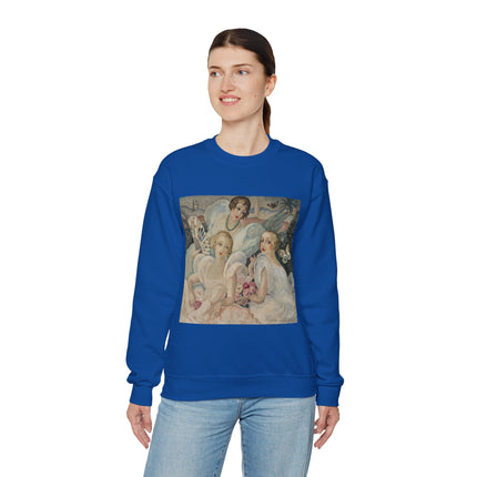 Les Femmes Fatales by Gerda Wegener Heavy Blend™ Crewneck Sweatshirt