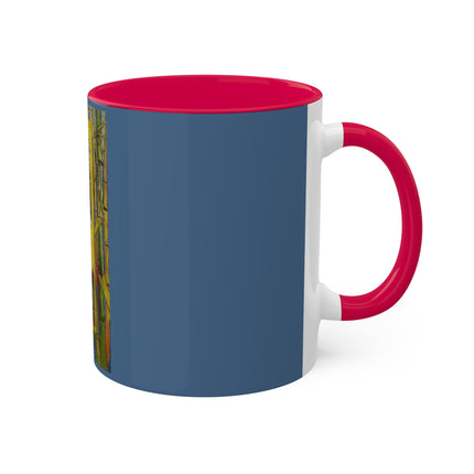 Courtesan (after Eisen) by Vincent Van Gogh Colorful Mugs, 11oz