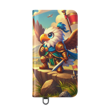🦅⚔️ Watchful Guardian Flip Case – Courage, Leadership & Noble Adventure