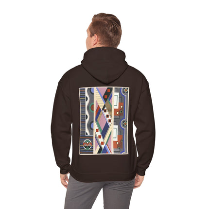 Collection decors et couleurs Pl.19 by Georges Valmier Heavy Blend™ Hooded Sweatshirt