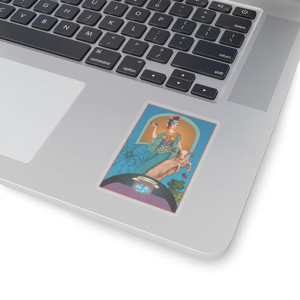 March & Aquamarine (Gem Series) by Sofia Chiostri Copper Kiss-Cut Stickers (4 Sizes)