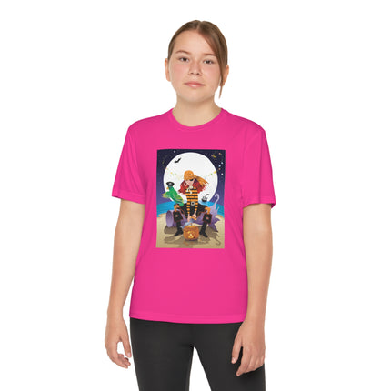 Moonlit Pirate Halloween Youth Competitor Tee