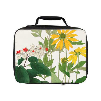 Clerodendrum & Rudbeckia Flower by Tanigami Kônan Lunch Bag