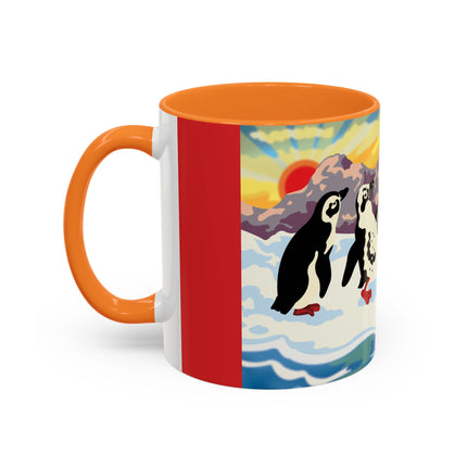 Snowball Shenanigans Colorful Mugs (11oz, 15oz)