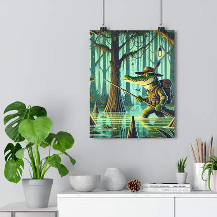Swamp Stalker Giclée Art Print