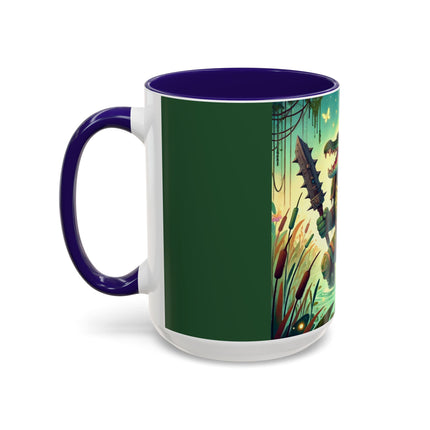 Swamp Tyrant Colorful Mugs (11oz, 15oz)