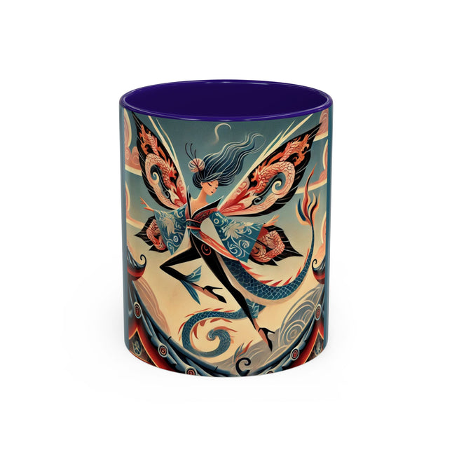 Dragon Fairy of the Temple Colorful Mugs (11oz, 15oz)