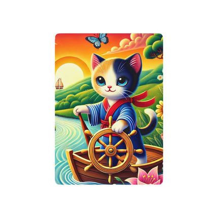 Sailor Kitten’s River Adventure Playing Cards