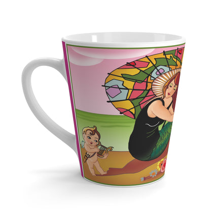 Siren Serenade by Carlo Chiostri Latte Mug