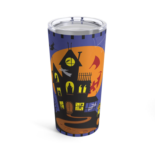 Halloween Night at the Haunted House Tumbler 20oz