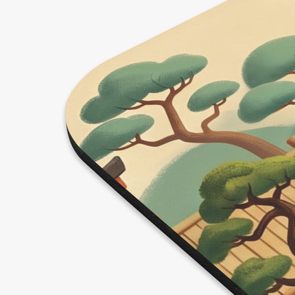 Archer Kitten in the Zen Garden Mouse Pad – Focus, Whimsy & Zen Balance