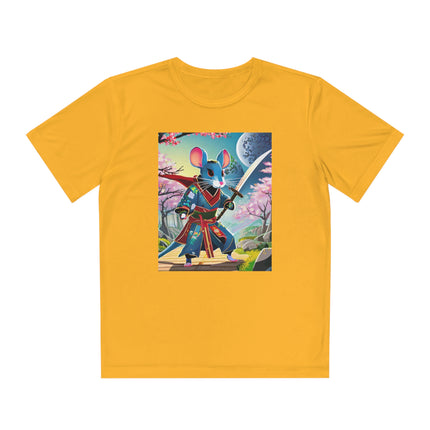 Cyber Samurai Rat Youth Competitor Tee