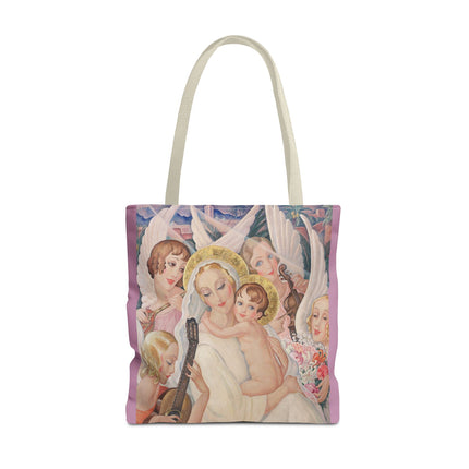 Madonna with Child by Gerda Wegener Tote Bag (AOP)